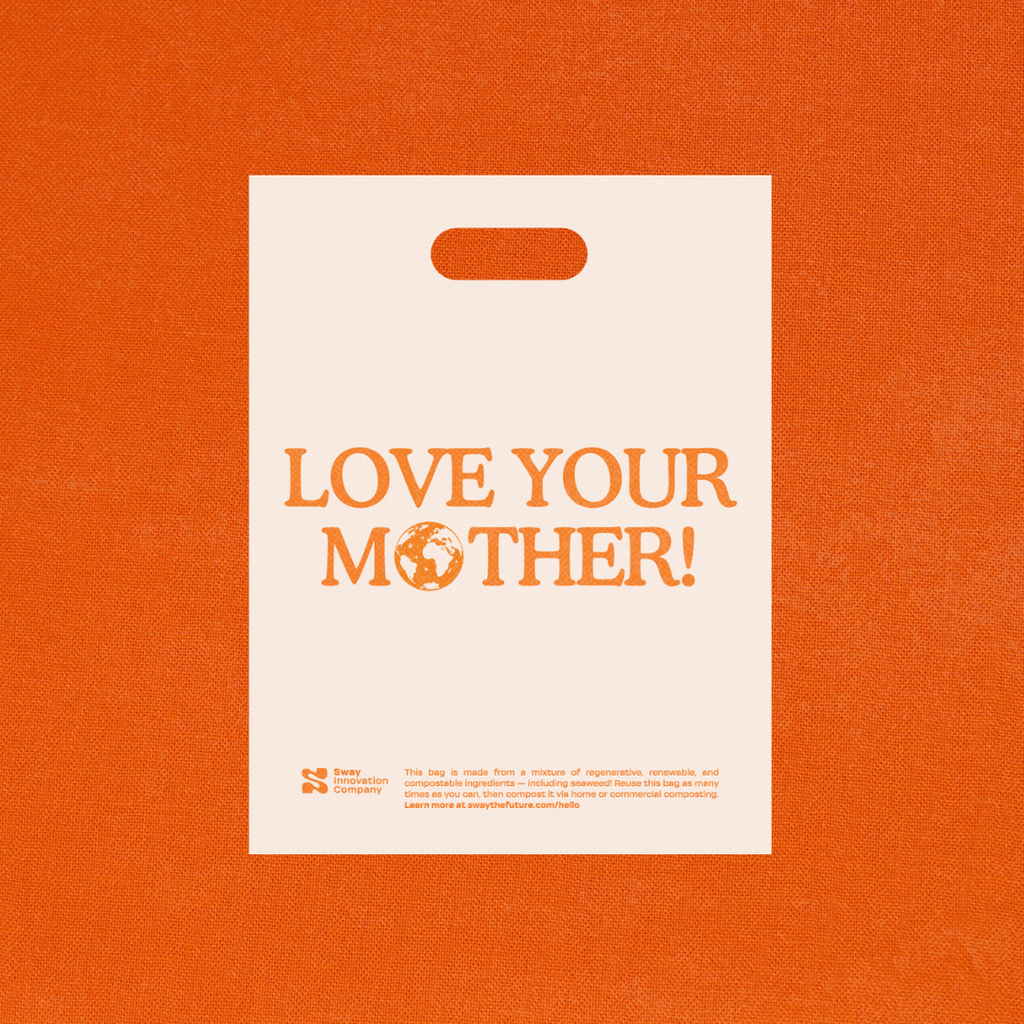 Compostable Handle Bag (Love Your Mother)