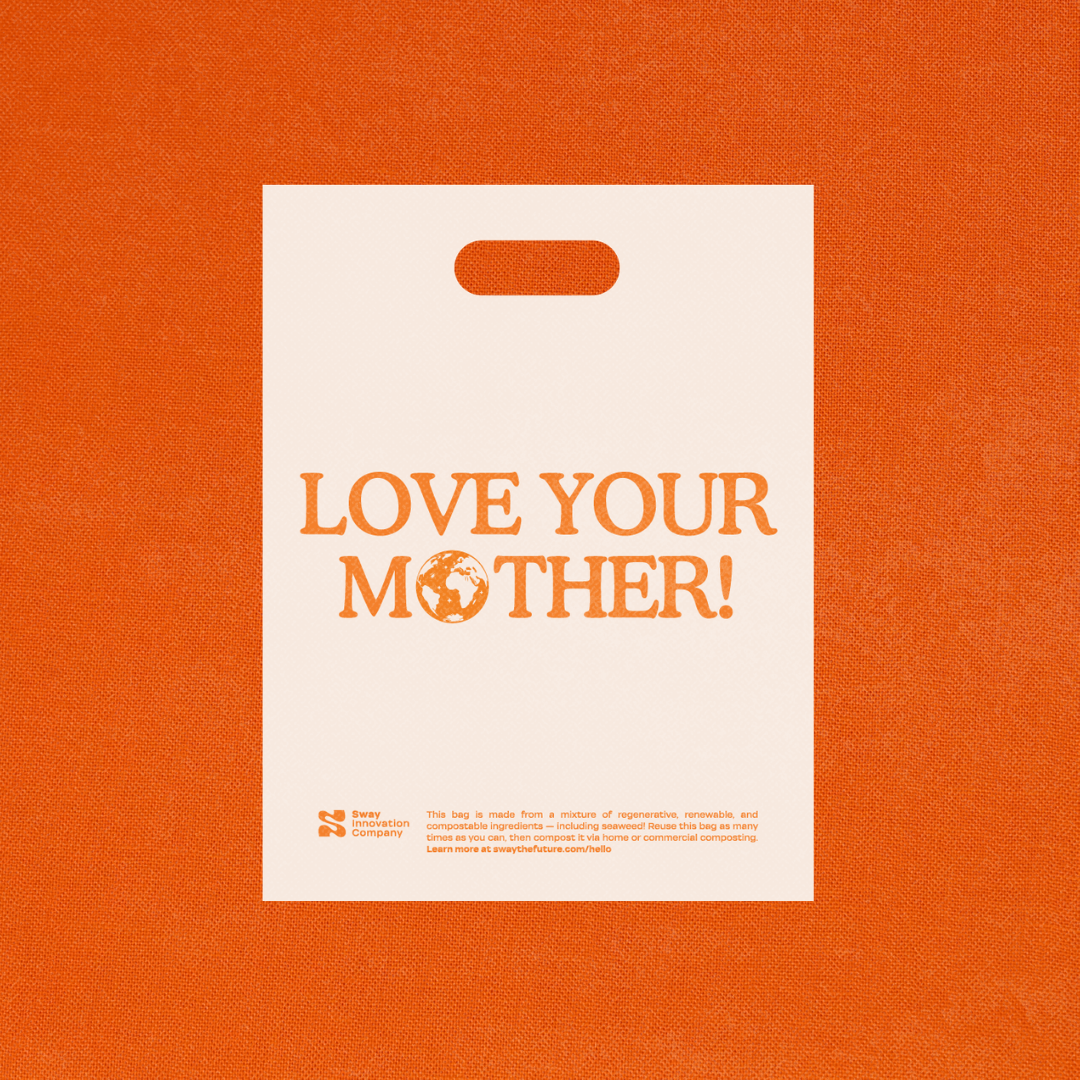 Compostable Handle Bag (Love Your Mother)