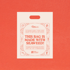 Compostable Handle Bag (Kelp Forest)